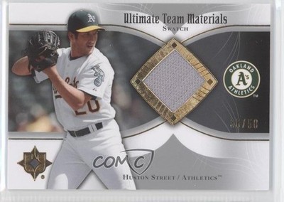 2007 Ultimate Collection Team Materials Swatch 38/50 Huston Street #UTM-HS 2x6