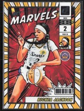 2025 Donruss WNBA Net Marvels #6 Rickea Jackson Los Angeles Sparks