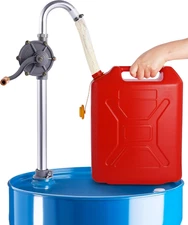 55 Gallon Drum Pump, All-Aluminum Hand Crank Barrel Pump, Fuel Transfer Barrel P