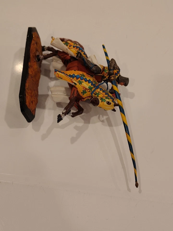 Caballero ruso pintado a mano como nuevo exquisito perfecto 54 mm nivel artístico Foto 2 de 4