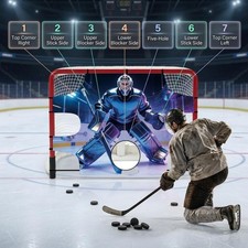 Hockey Training Equipment Street Hockey Net Easy Installation Replacement Sports