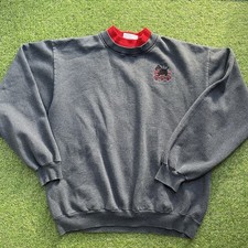 Vintage Scottie Terrier Dog Collared Sweatshirt M Made in USA Cottagecore