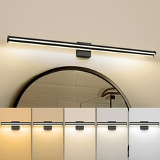48" Wall Light, LED Bathroom Light Fixtures, 5CCT, 180 Rotate, Vanity Light w...