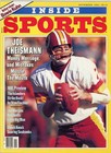 1984 INSIDE SPORTS Joe Theisman,  Dwight Gooden  Cover STARTER AD -  NO LABEL — photo 1