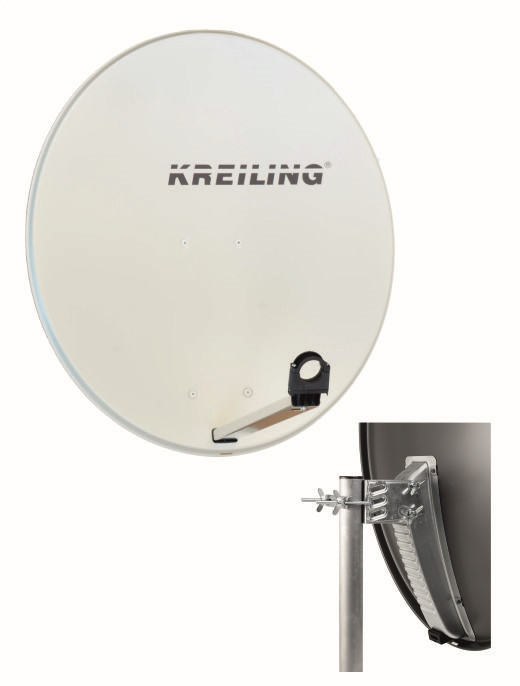ПОДВЕСНОЙ светильник KREILING AE 80 Alu STYLE weiß Satellitenschüssel 80 см #2879130
