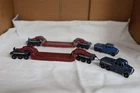 LESNEY-MATCHBOX MAJOR PACK 6 200 TON TRANSPORTER AND SCAMMEL 6 X 6 TRACTOR X 2