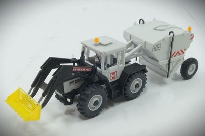 1:87 HO Kibri 10646 Mercedes- Benz Trac mit Kalksiloanhänger, Baustelle