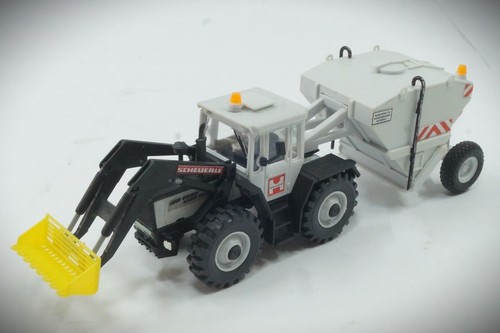 1:87 HO Kibri 10646 Mercedes-Benz Trac con remolque de silo de cal, obra | Zustand: Gebraucht