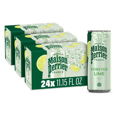 #ad #ad Sparkling Water Lime Flavored Zero Calories Recyclable Cans 24 Pack 11.15 fl oz $26.85