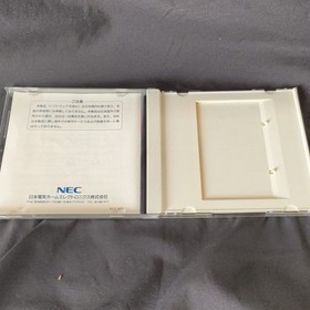 Arcade Card DUO NEC PC Engine TurboGrafx-16 PCE Hu-card and manual set, Working