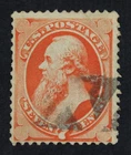 CKStamps: US Stamps Collection Scott#138 7c Used Tiny Thin CV$500