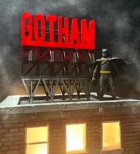 1:12 Gotham Billboard with LEDS for Rooftop Display