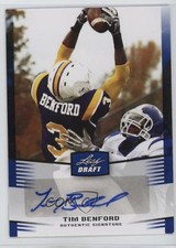2012 Leaf Draft Auto Blue Tim Benford #TB1 Auto 0wp8