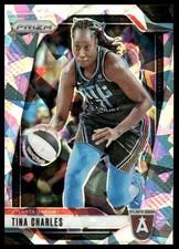 2024 Panini Prizm WNBA #36 Tina Charles Ice Prizms Atlanta Dream