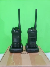 Retevis HA1UV Dual Band IP67 256CH 2800mAh Two Way Radio NOAA&Cable,MIC,Headset