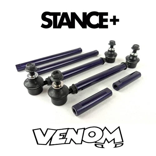 Stance+ Adjustable Front Drop Links 150mm-320mm M10 M12 VW Golf Mk 5 2003-2008