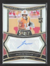 2025 Panini Select Prizm Jalen McMillan #RSP-JMN RC Silver Auto