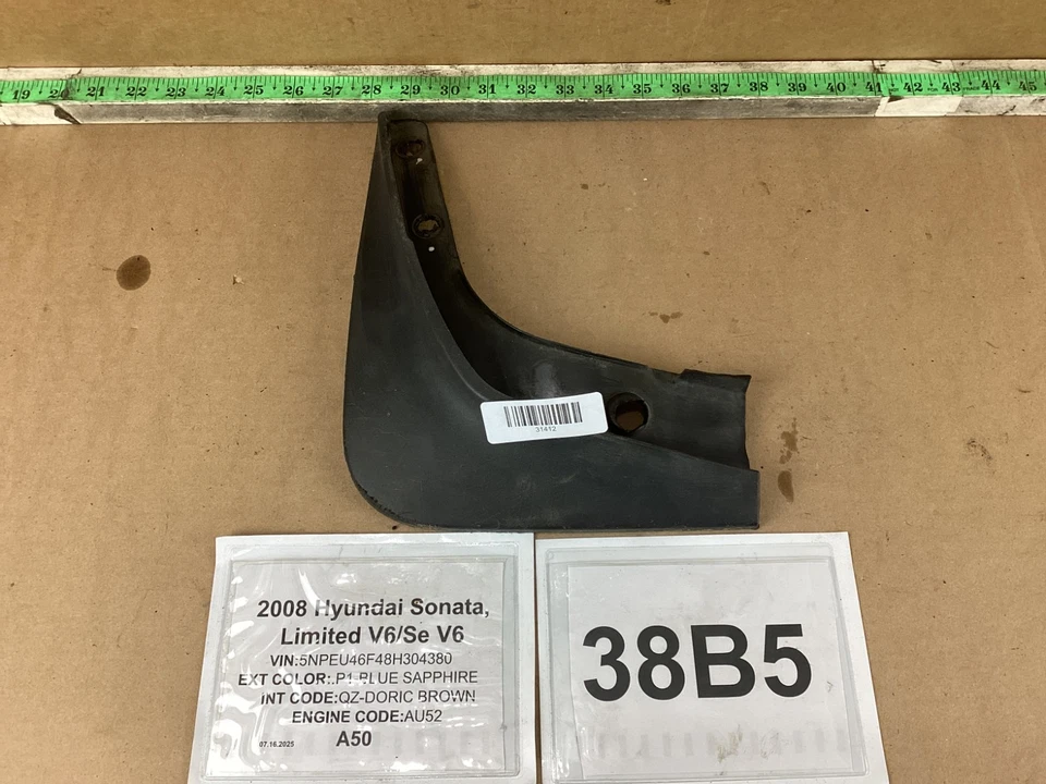 Guardabarros protector contra salpicaduras de guardabarros para Hyundai Sonata 2006-2010 fabricante de equipos originales Foto 4 de 4