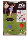 1969 Jarts Lawn Darts Game Vintage Tin Sign 12x8 for Man Cave Decor