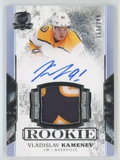 2017-18 UD The Cup Rookie Patch Auto Vladislav Kamenev RC Auto 161/249 #143