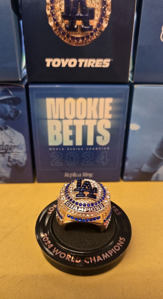 Mookie Betts レプリカリング 2024 MOOKIE BETTS LA LOS ANGELES DODGERS WORLD SERIES