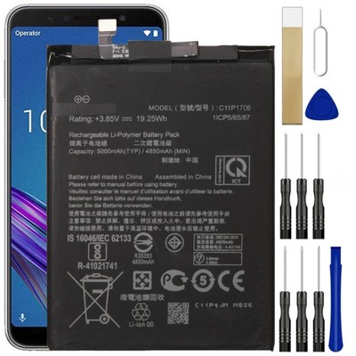 5000mAh C11P1706 Battery For Asus Zenfone Max Pro M1 ZB601KL ZB602KL/ M2 ZB631KL