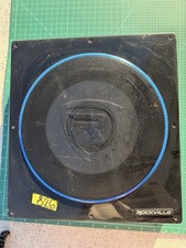 Rockville RW10CA 10" 800 Watt Slim Low Profile Active Powered Car Subwoofer Sub