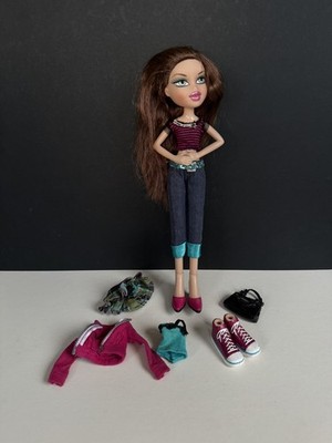 2001 Bratz Puppe Lilani Big Sister Sisterz Dressed + Extra Outfit