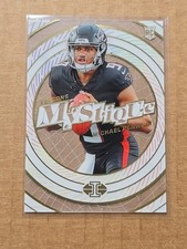 2024 Panini Illusions Michael Penix, Jr Mystique Acetate Base Insert Rookie Card