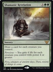 Shamanic Revelation (NEC 129) - Commander: Kamigawa: Neon Dynasty