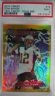 2015 TOPPS FINEST TOM BRADY 1995 RETRO GOLD REFRACTOR /199 PSA MINT 9