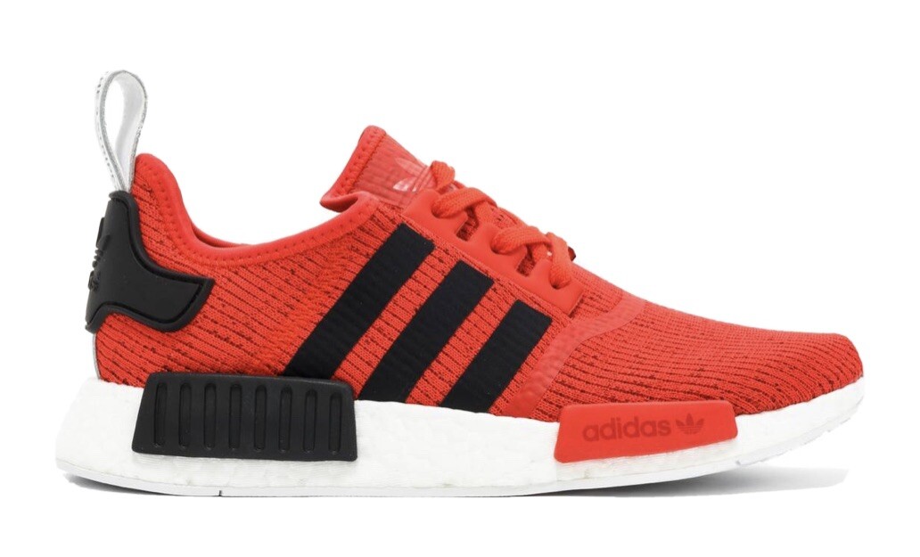 Adidas NMD R1 “ Core Red” Mens Size 12 Brilliant Scarlet Boost