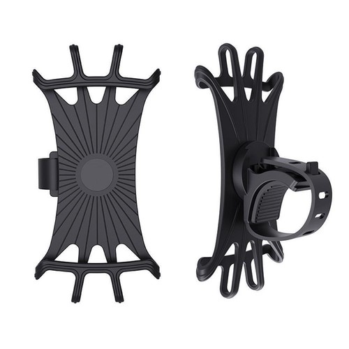 Bicycle Motorcycle MTB Bike Handlebar Silicone Mount Holder for Cell Phone GPS - Picture 10 of 12