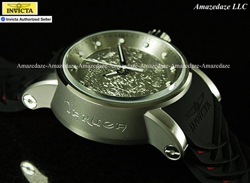 NUOVO Orologio Invicta Uomo 48mm YAKUZA S1 Rally Dragon NH35A 24J Auto QUADRANTE ARGENTO SS - Foto 4 di 11
