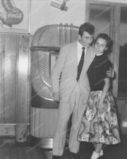 AMI Jukebox French Dance Couple Diner w/Coke Signs 8 by 10 Reprint Photograph