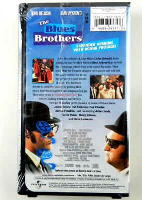 The Blues Brothers VHS Movie Directors' Cut Digitally Remastered