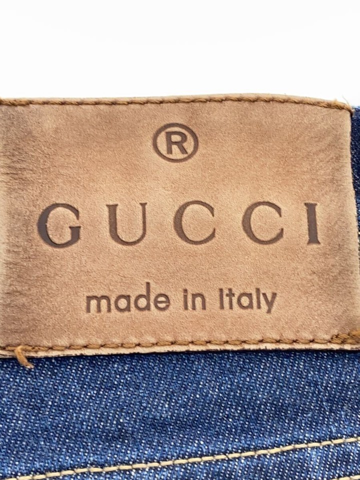 GUCCI XD22112 straight pants denim IDG 300234 Used eBay