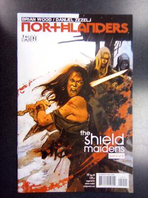 Northlanders #19 (2009) The Shield Maidens Part 2 Vertigo Comic Book First Print
