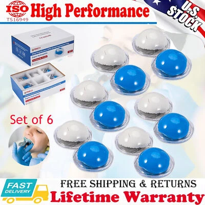 ELABPAL 12x 25g New Dental Putty Fast Set PVS VPS Impression Silicon Material Mint Base