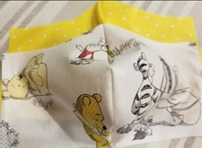 Adult reversible winnie the pooh and yellow mask