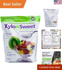 XyloSweet Pure Xylitol Sweetener - Keto-Friendly Natural Sugar Replacement 5lbs
