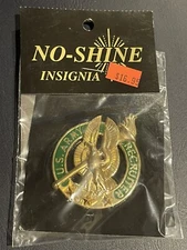 U.S. Army Recruiter Pin / Badge Gold in Color “NO SHINE INSIGNIA”