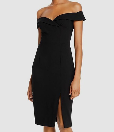 Shoulder Hepburn Sheath Dress Size 