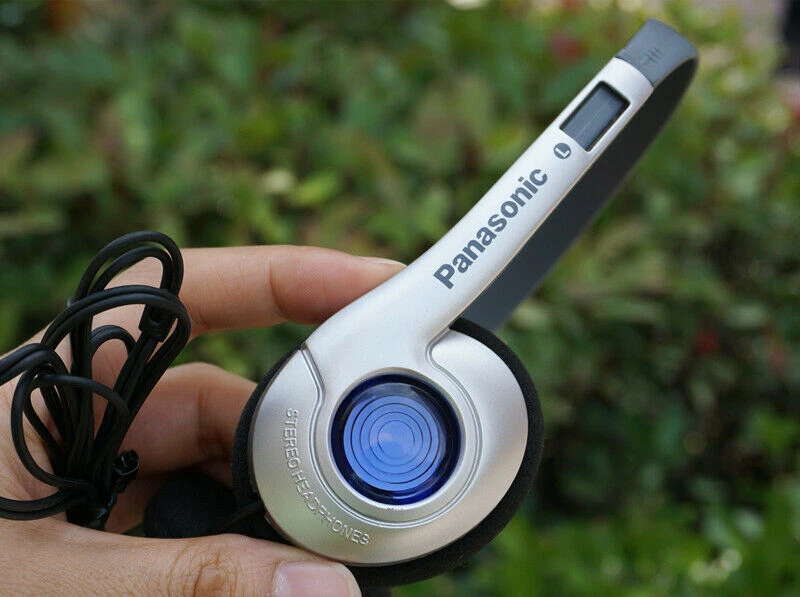 Panasonic headphones Retro nostalgic HiFi fever MP3 headset fitn