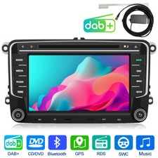 DAB+ Autoradio für VW GOLF 5 6 Passat Polo Touran T5 Navi GPS SWC WIFI USB BT EQ