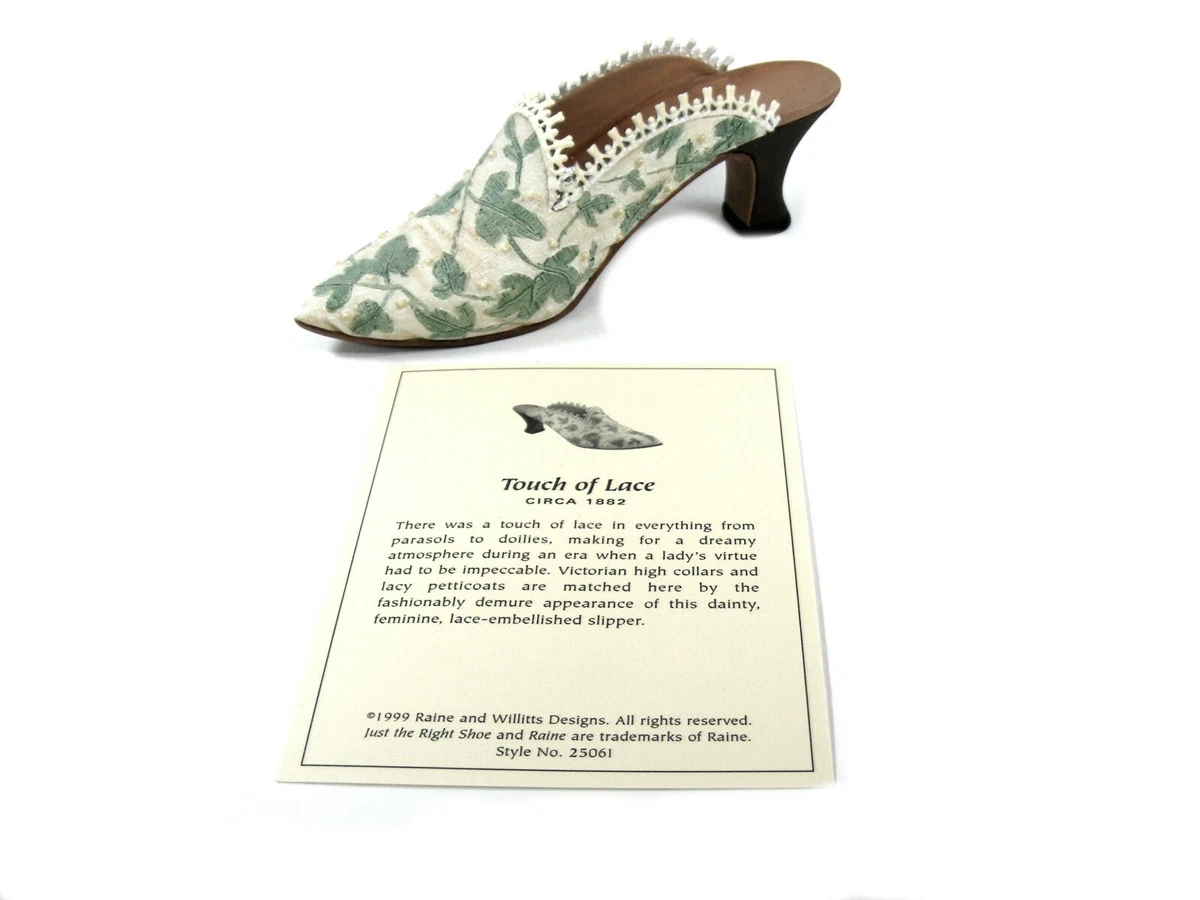Just the right shoe "Touch of Lace" 25061 Jahr 1999 Miniatur - Schuh