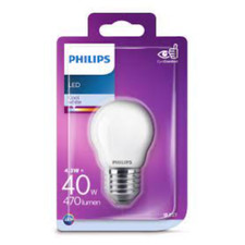 Philips Lighting Philips LEDclassic Lampe 40W, E27, kaltweiß (4000 Kelvin), 470 