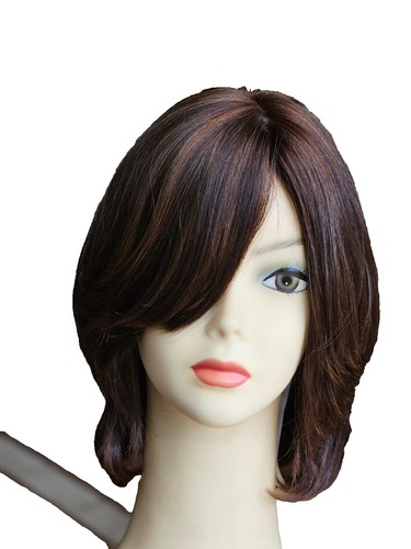 WIG ME UP Damenperücke – Lange Glatte Perücke In Schwarz Mit Pony, Kopfumfang Bis 60 Cm, Kunsthaar