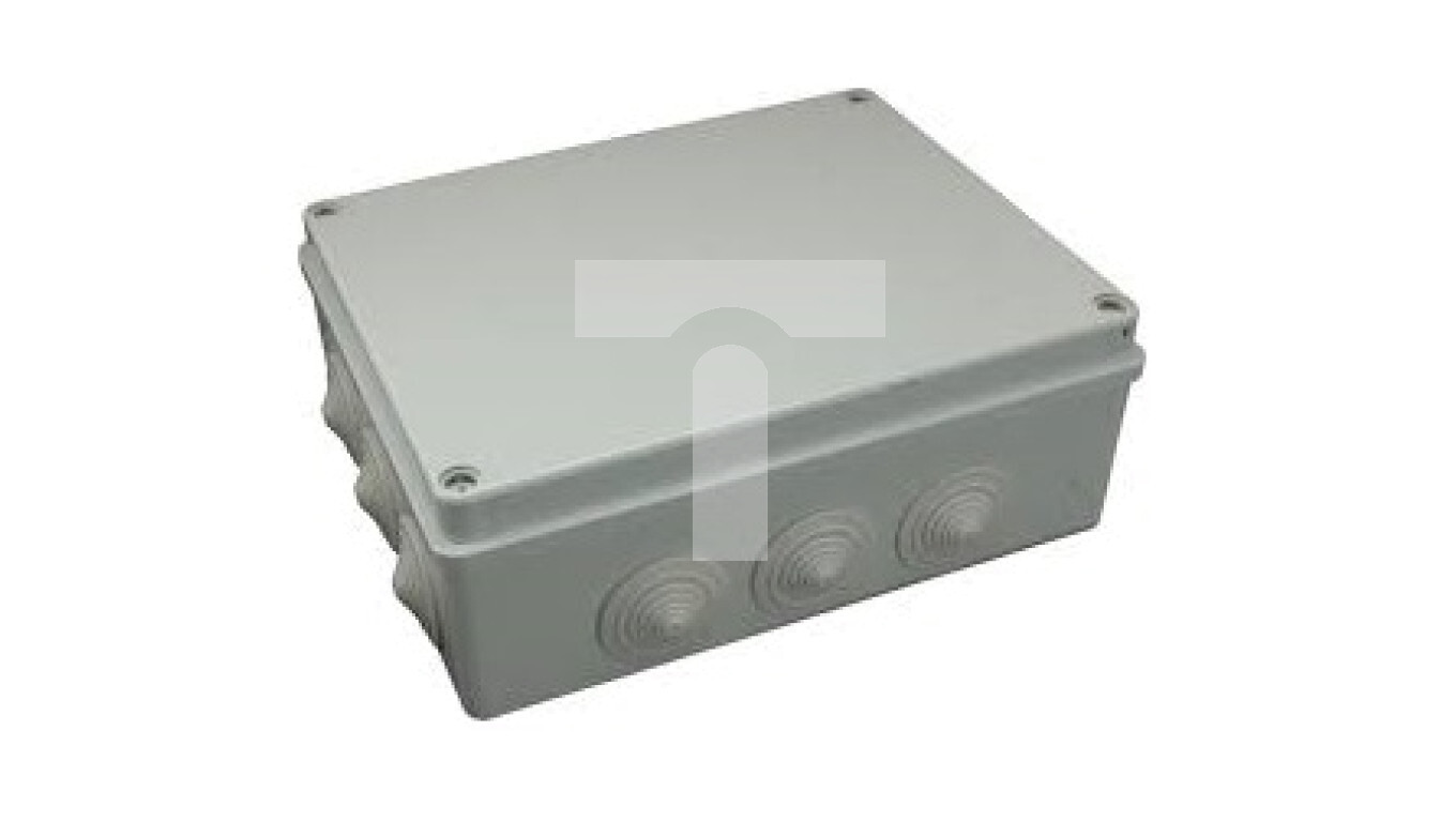 Hermetic n / t box 240x190x90 12 glands IP55 gray S-BOX 506 /T2UK