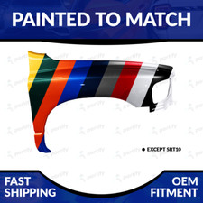 New Painted Passenger Side Fender For 2002 2003 2004 2005 Dodge Ram